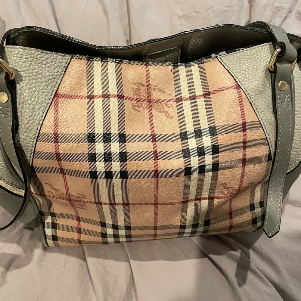 Burberry Limited Edition Haymarket Checkered Tote